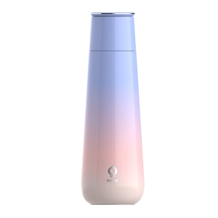 Hollevo™ Thermosbeker van rvs met vlinderprint, 430 ml