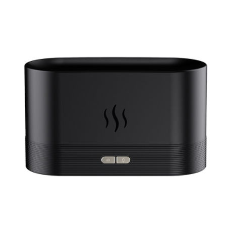 Hollevo Aroma diffuser met vlameffect en 180 ml tank, stil en op USB