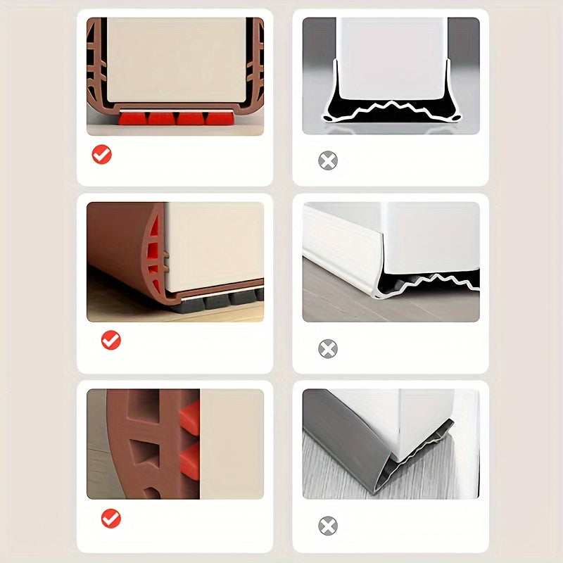 Snugblock doorstop verstelbaar voor isolatie en soundproofing