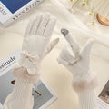 Hollevo™ Elegante touchscreen handschoenen voor dames met strikje