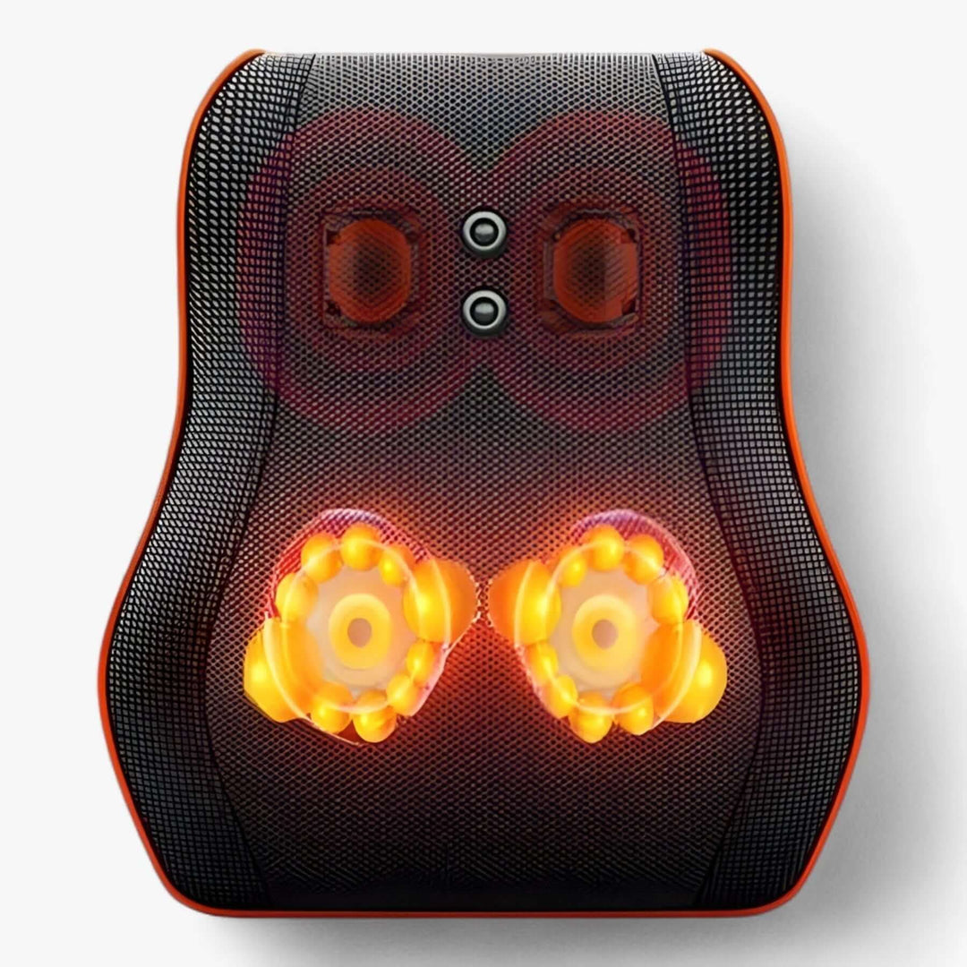 Hollevo™ Compact shiatsu massagekussen met warmte voor nek en rug