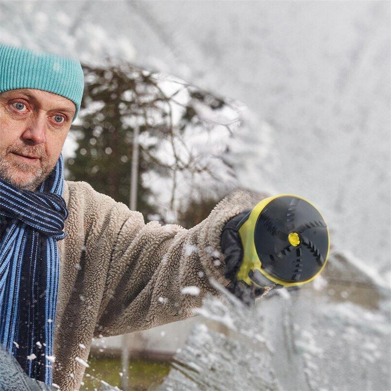 Elektrische ijskrabber met motor, oplaadbaar via USB