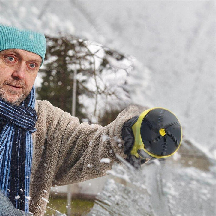 Elektrische ijskrabber met motor, oplaadbaar via USB