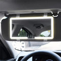 Hollevo™ Led-make-upspiegel voor de zonneklep met touchbediening