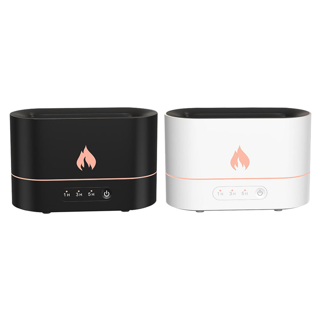 Vlam diffuser met timer van 2-8 uur, stil en op USB