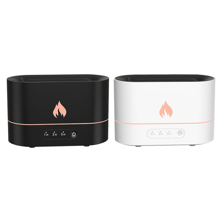 Vlam diffuser met timer van 2-8 uur, stil en op USB