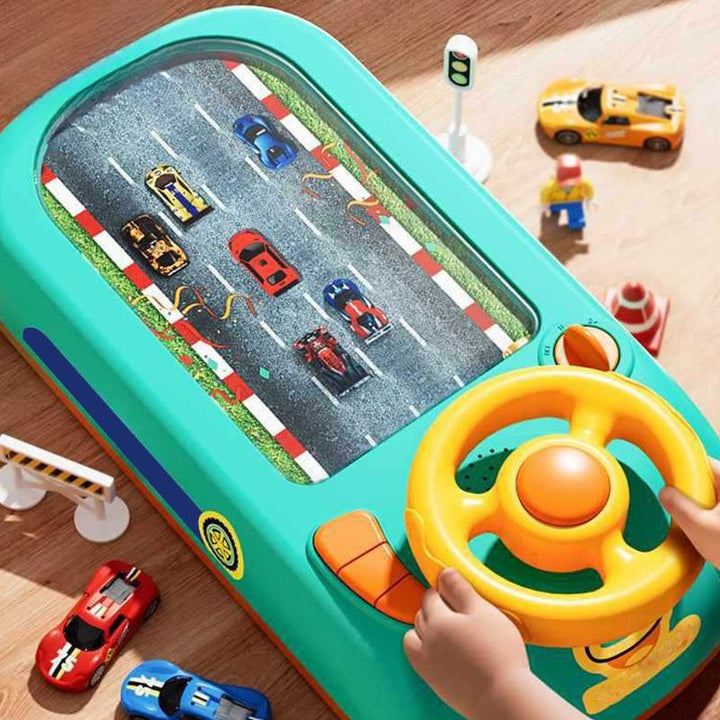 Hollevo™ Racespel met stuur voor kinderen, meer dan 200 levels en geluid