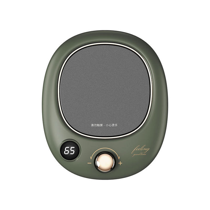 Bekerwarmer met draaiknop en digitaal display