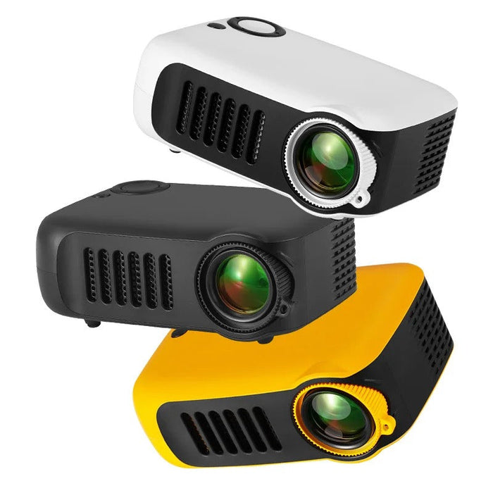 Hollevo™ Mini LED-beamer in zakformaat met HDMI en ingebouwde speaker
