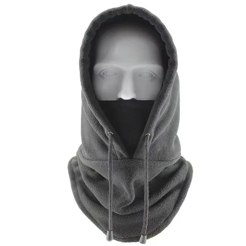Polar fleece bivakmuts masker voor de winter