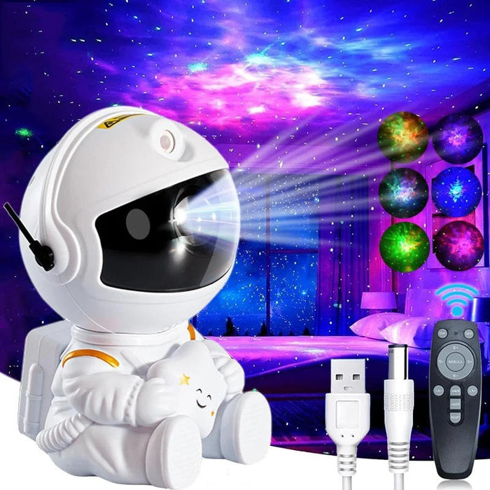 Hollevo™ Sterrenprojector met nevel, maanlamp en afstandsbediening