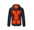 Hollevo™ Verwarmde jas unisex met 3 standen en tot 10 uur warmte