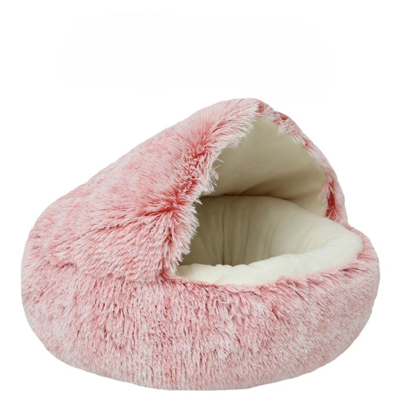 Cozypaws – 2 – in – 1 rond kat bed &amp; winter slapen tas voor ultiem comfort