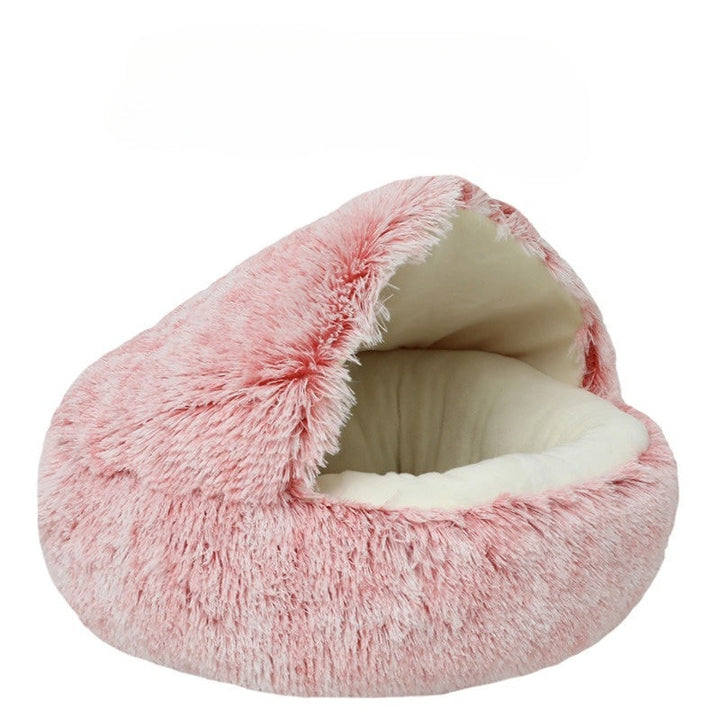 Cozypaws – 2 – in – 1 rond kat bed &amp; winter slapen tas voor ultiem comfort
