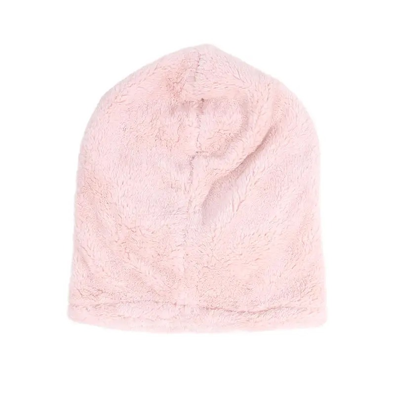 Fleece bivakmuts met trekkoorden en verlengde hals