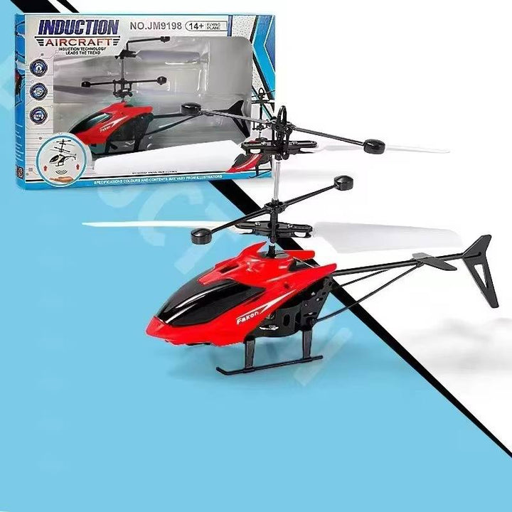 Makkelijk vliegende RC helikopter met start in één druk