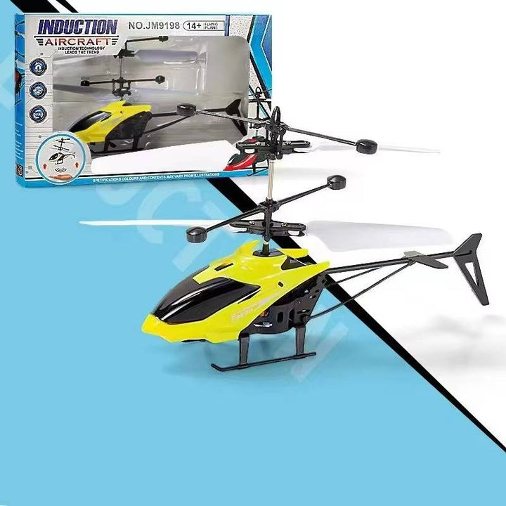 Makkelijk vliegende RC helikopter met start in één druk