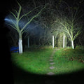 Hollevo™ Oplaadbare hoofdlamp met wit en rood ledlicht