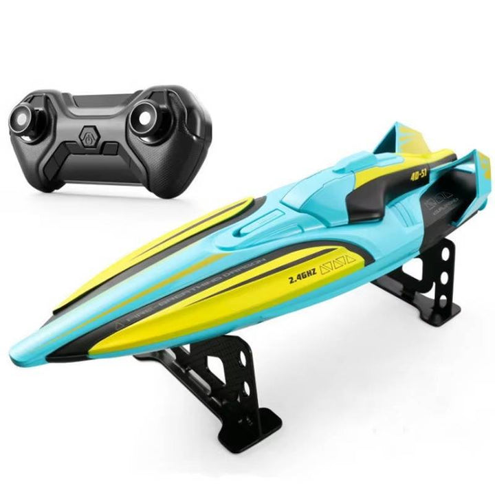 Hollevo™ Snelle RC boot met twee motoren en ledverlichting, 35 km/u