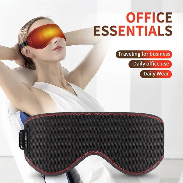 Verwarmd oogmasker met drie warmtestanden en massage