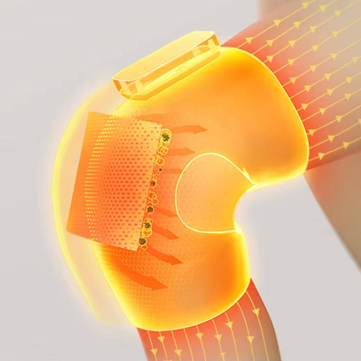 Hollevo™ Draadloze kniemassager met warmte en vibratie