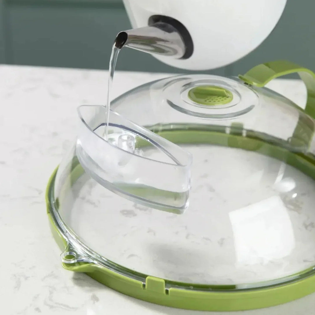 Hollevo™ Magnetronkap met ingebouwde stoomfunctie tegen spatten