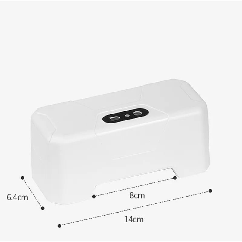 Aanraakloze toiletspoeler met infraroodsensor en accu