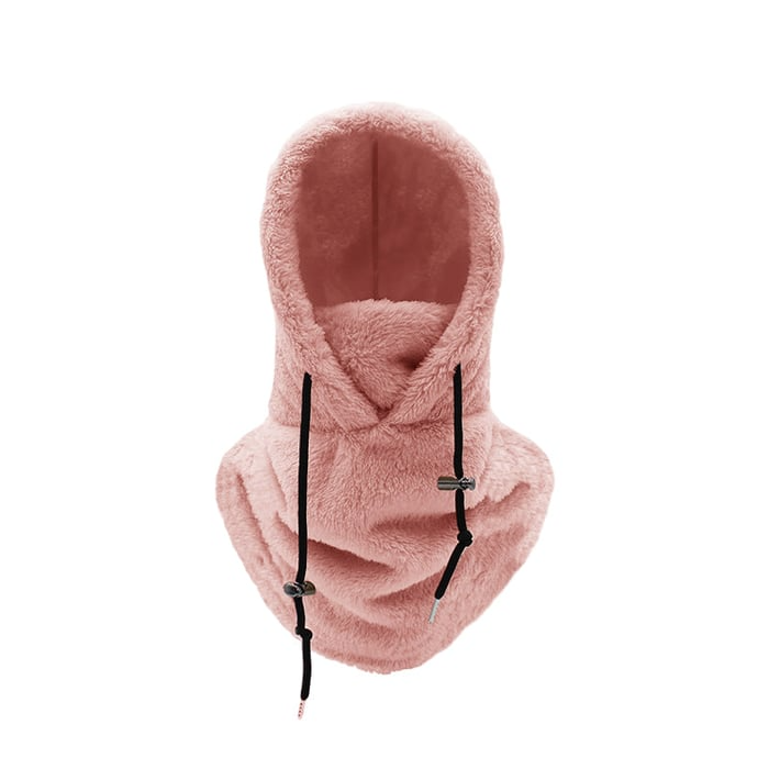 Hollevo™ Sherpa bivakmuts met capuchon die gezicht en hals bedekt