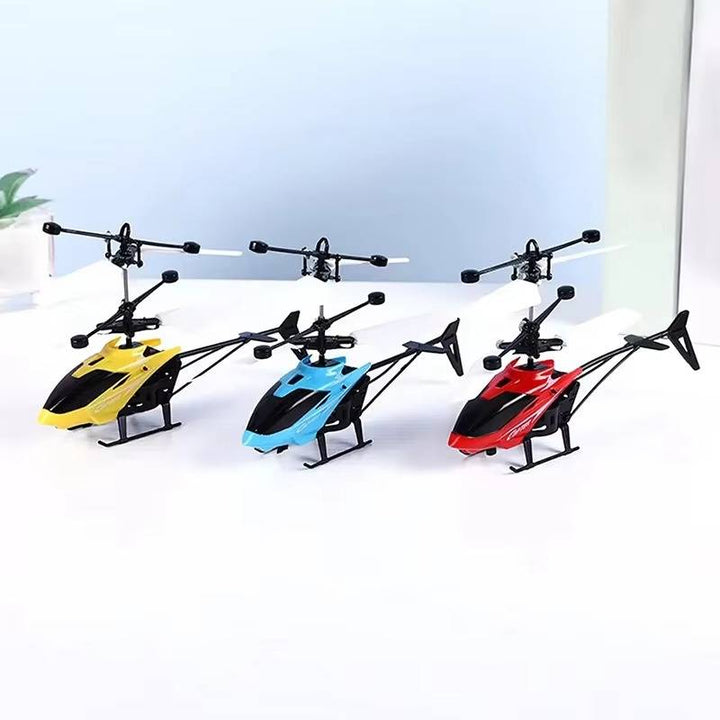 Makkelijk vliegende RC helikopter met start in één druk