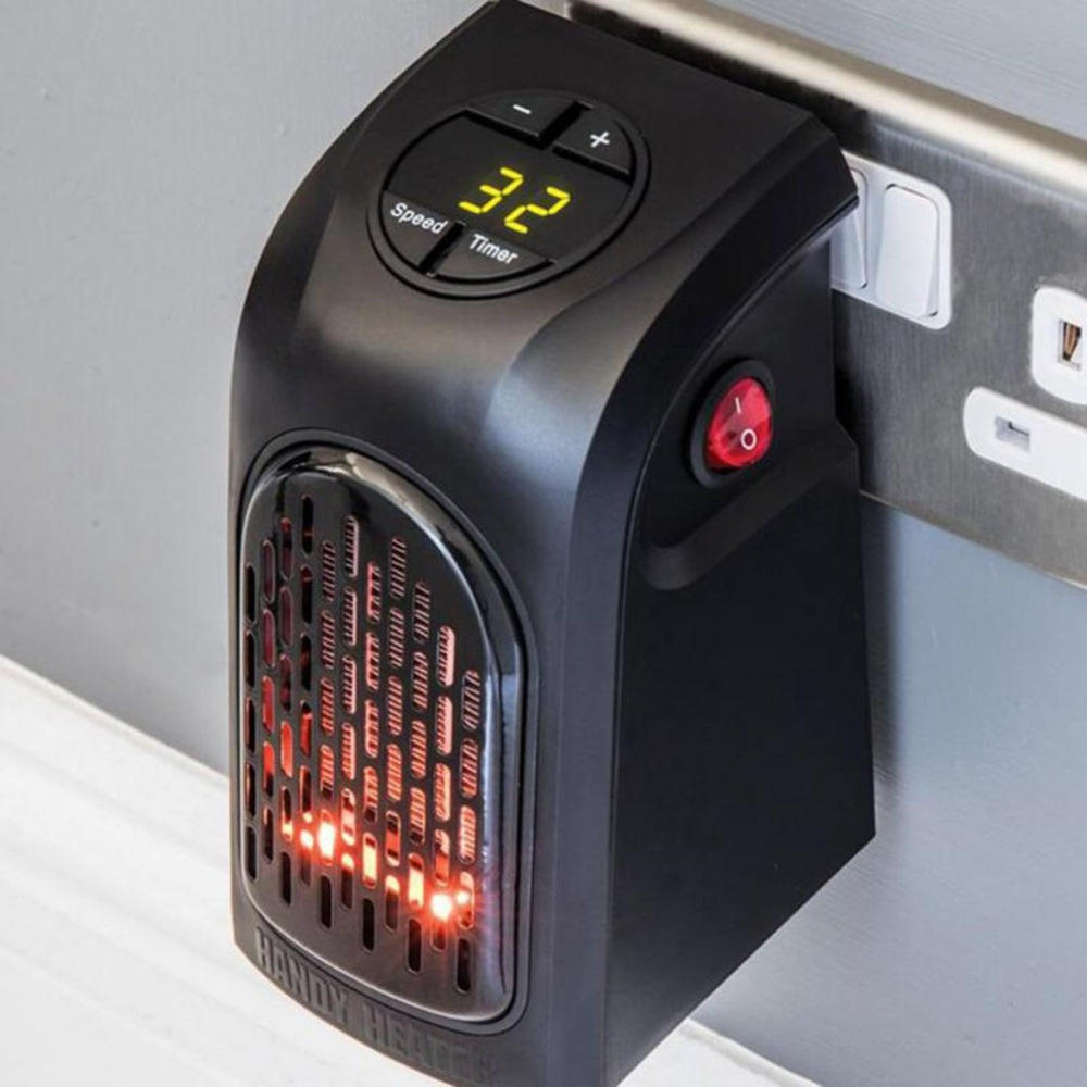 Kleine keramische stopcontactkachel met display