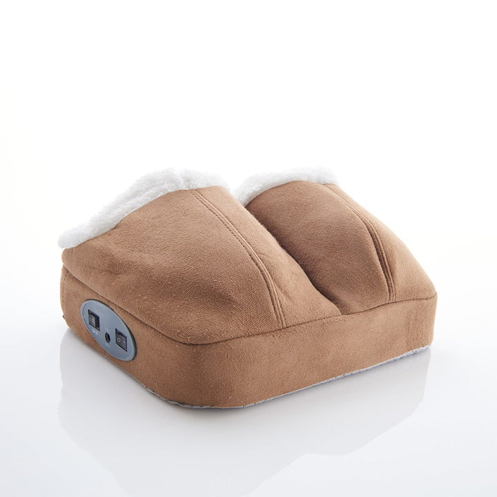 Elektrisch voet massageapparaat verwarmd verwarmer vibrerend fleece gevoerd dubbel zak