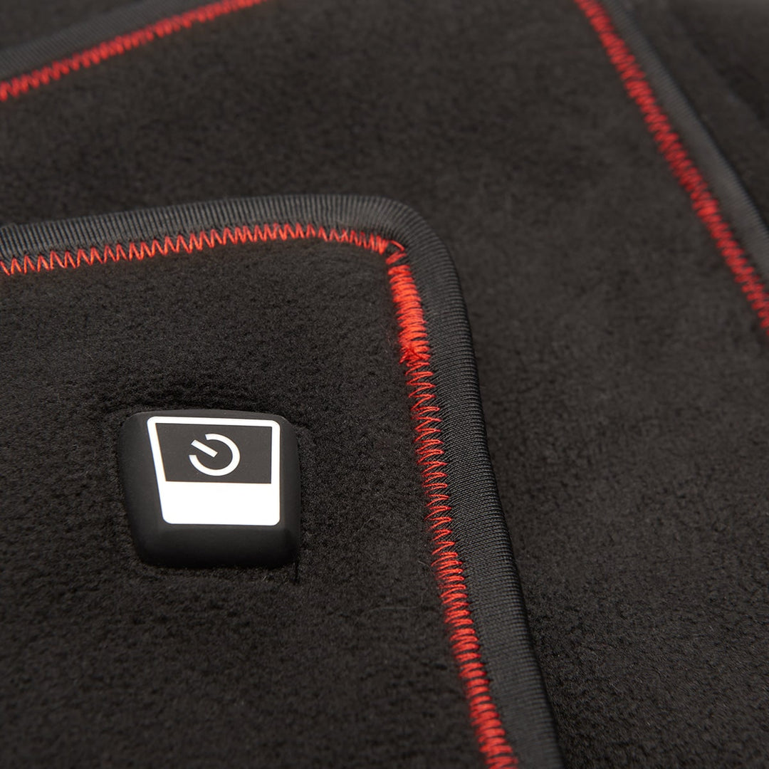 Grote infrarood warmtepad van fleece met auto-uitschakeling – Hollevo