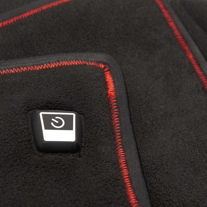 Grote infrarood warmtepad van fleece met auto-uitschakeling – Hollevo