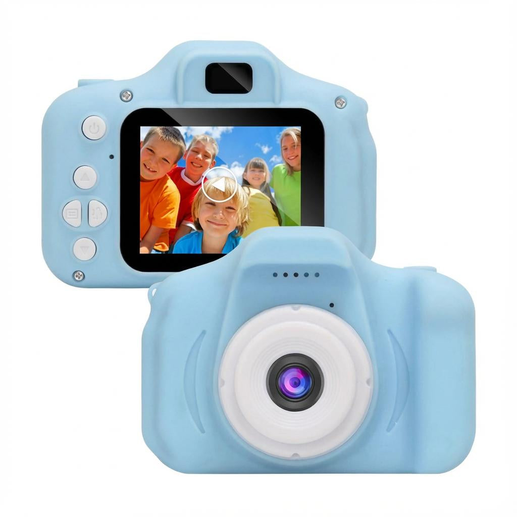 Digitale kindercamera met twee lenzen en 1080P HD-video