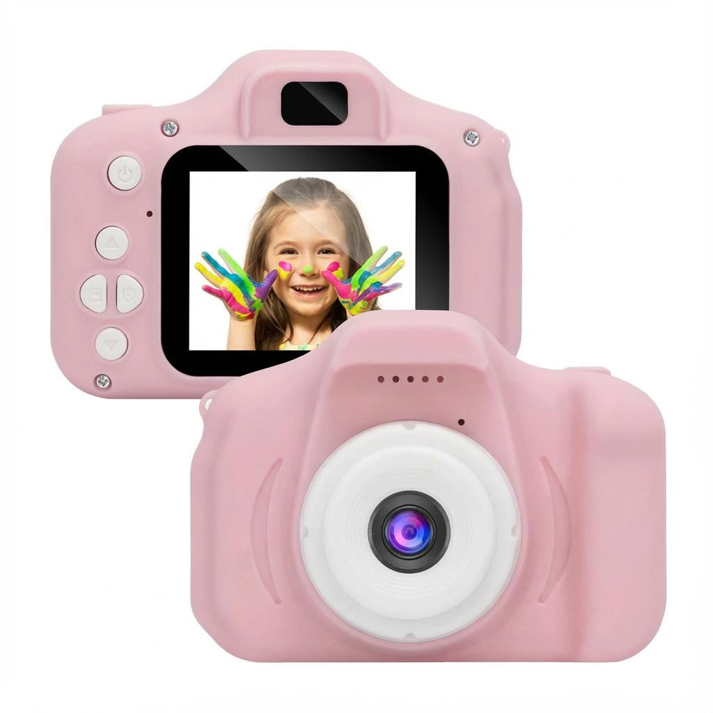 Digitale kindercamera met twee lenzen en 1080P HD-video