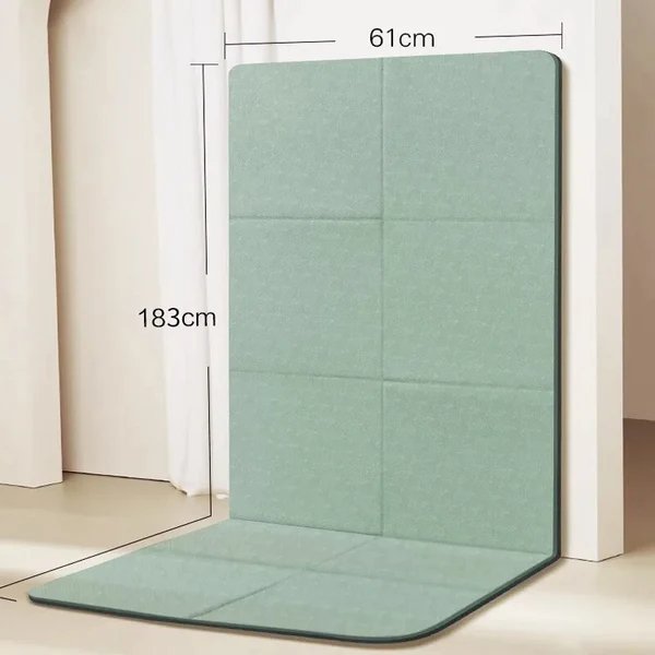 Hollevo™ Opvouwbare yogamat met antislip aan beide kanten, 6 mm dik