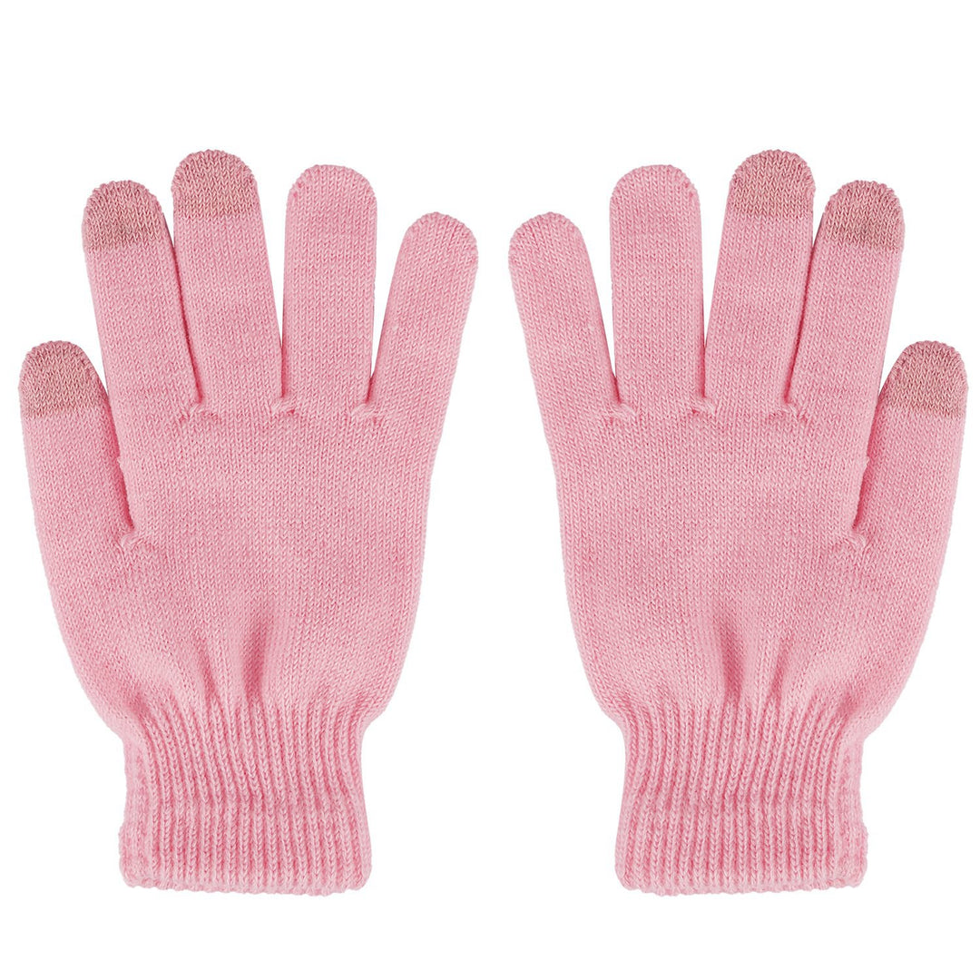 Gebreide handschoenen met touchscreen-vingertoppen
