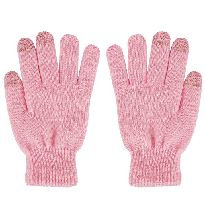 Gebreide handschoenen met touchscreen-vingertoppen