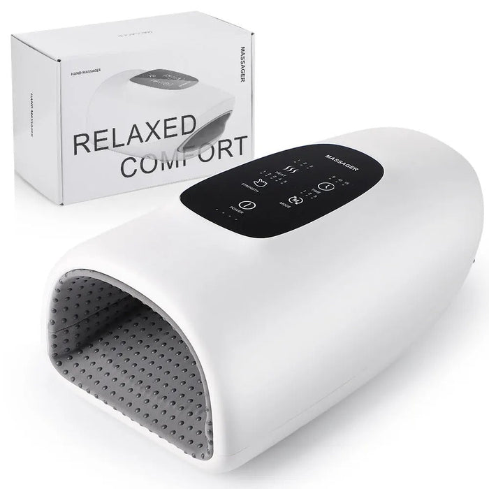 Hollevo™ Verwarmde handmassager met luchtkussens en touchscreen