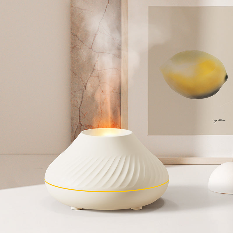 Vlam diffuser RGB 130 ml met realistisch vlamlicht