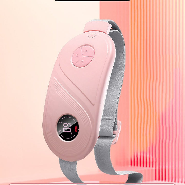 Witte warmteband met digitaal display