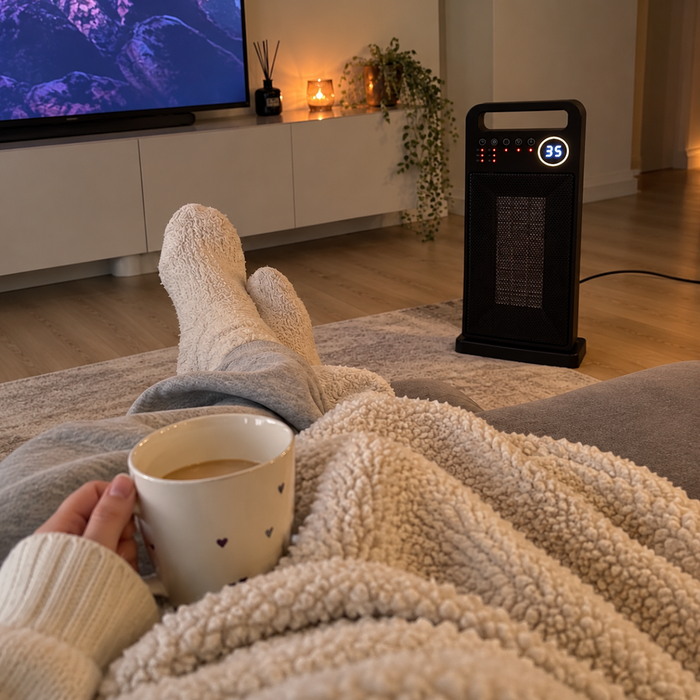 Een warm drankje en een warme kamer