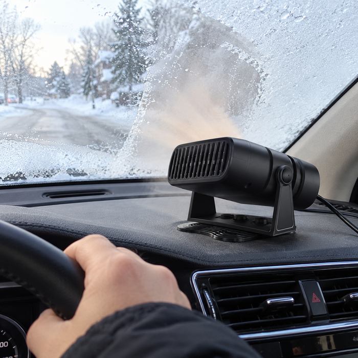 Nooit meer een bevroren auto in de ochtend