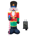 Hollevo™ Opblaasbare kerstfiguur met ledverlichting, 1,5 meter hoog