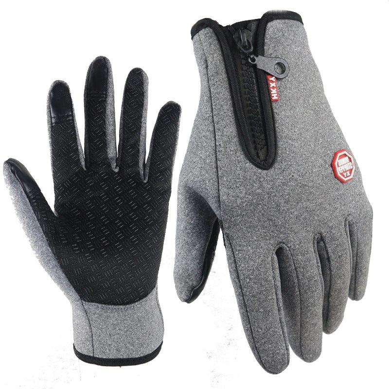 Hollevo™ Dunne thermohandschoenen met touchscreen en antislipgrip
