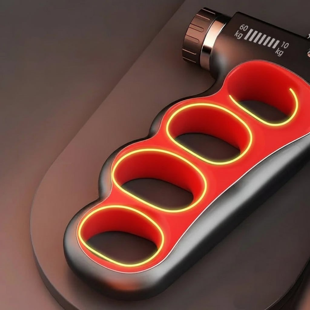 Hollevo™ Verstelbare handgrip trainer met digitale herhalingsteller