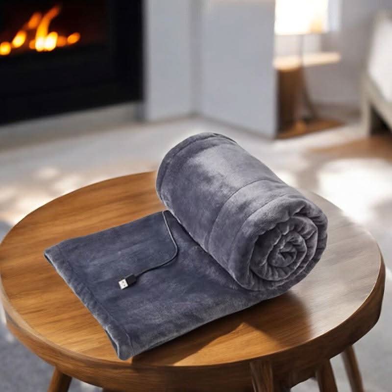 Hollevo™ Draagbare flanellen warmtedeken op USB met 3 standen