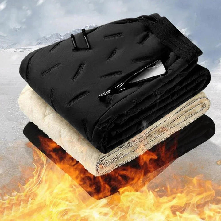 Hollevo™ Verwarmde broek met fleecevoering en meerdere warmtezones