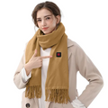Hollevo™ Verwarmde fleece sjaal met USB en drie warmtestanden