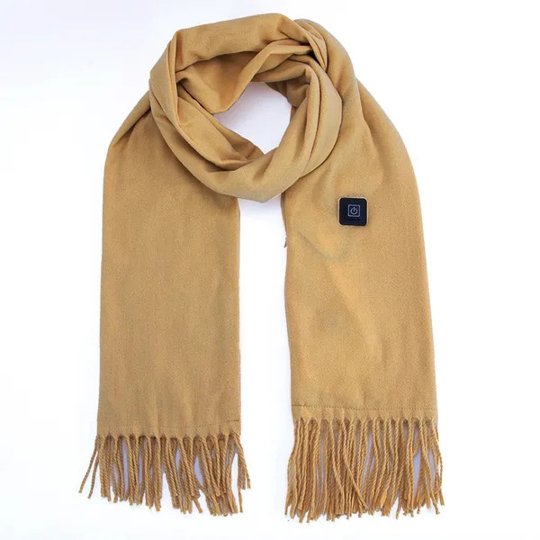 Hollevo™ Verwarmde fleece sjaal met USB en drie warmtestanden